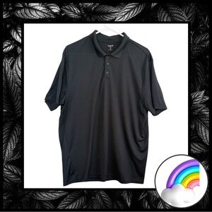 3/$24 - Old Navy Men’s Active Core Polo – Black, Size XXL